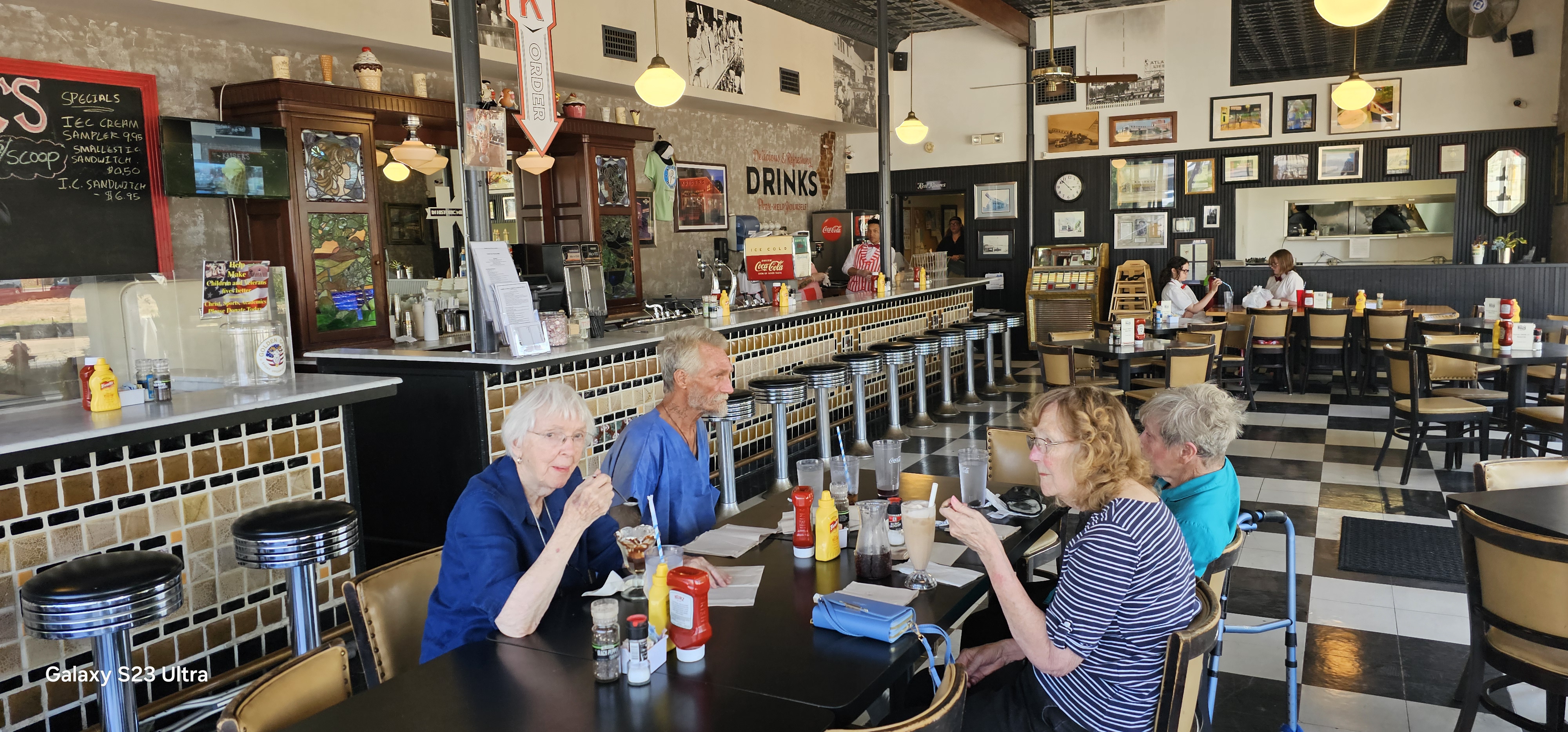 First day meeting Lonnie at Kaiser's